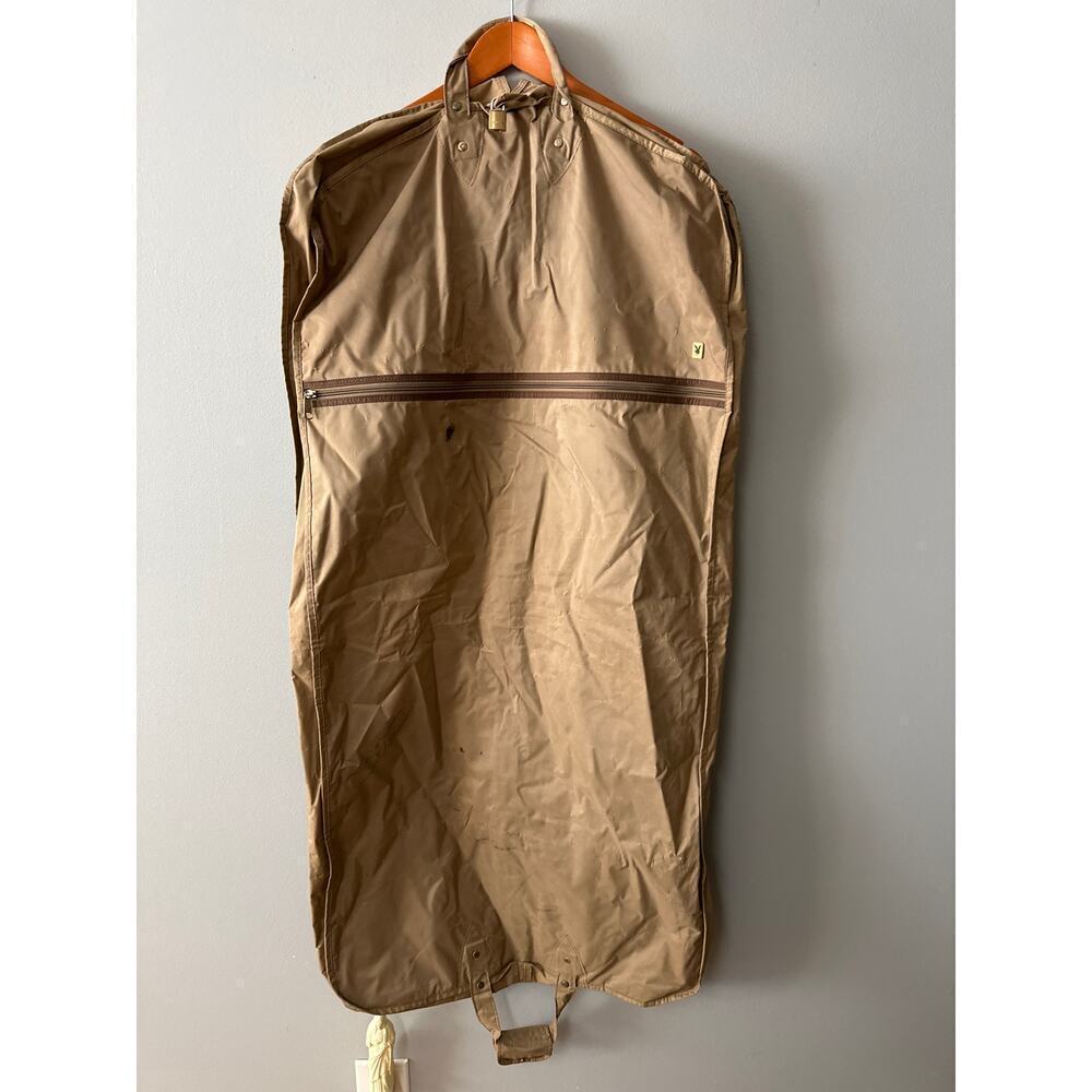 Vintage Playboy Brown Garment Bag Luggage